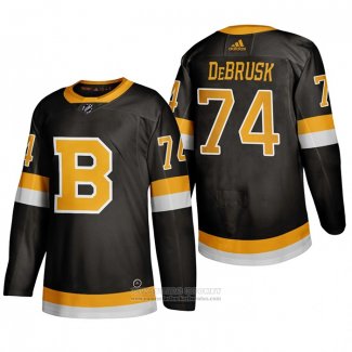 Camiseta Hockey Boston Bruins Jake Debrusk Alterno 2019-20 Negro