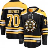 Camiseta Hockey Boston Bruins Jesper Boqvist Primera Breakaway Negro