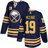 Camiseta Hockey Buffalo Sabres 19 Jake Mccabe Autentico Azul