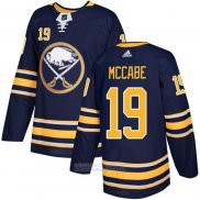 Camiseta Hockey Buffalo Sabres 19 Jake Mccabe Autentico Azul