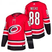 Camiseta Hockey Carolina Hurricanes 88 Martin Necas Primera Autentico 2018 Rojo