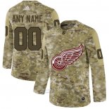 Camiseta Hockey Detroit Red Wings 2019 Personalizada Camuflaje