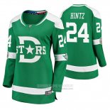 Camiseta Hockey Mujer Dallas Stars Roope Hintz Breakaway Jugador 2020 Winter Classic Verde