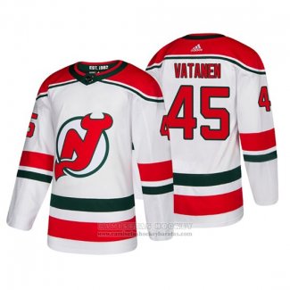 Camiseta Hockey New Jersey Devils Sami Vatanen Alterno Autentico Blanco