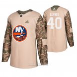 Camiseta Hockey New York Islanders Robin Lehner Dia De Los Veteranos Camuflaje