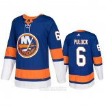 Camiseta Hockey New York Islanders Ryan Pulock Primera Autentico Azul