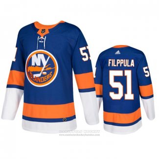 Camiseta Hockey New York Islanders Valtteri Filppula Primera Autentico Azul