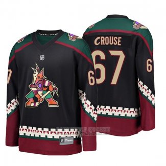 Camiseta Hockey Nino Arizona Coyotes Lawson Crouse Alterno Breakaway Fanatics Negro