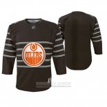 Camiseta Hockey Nino Edmonton Oilers Premier 2020 All Star Gris