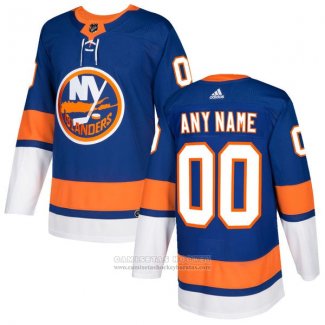 Camiseta Hockey Nino New York Islanders Primera Personalizada Azul