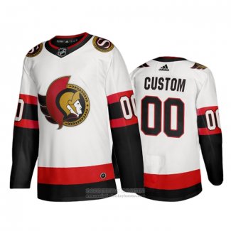 Camiseta Hockey Ottawa Senators Segunda 2020-21 Personalizada Blanco