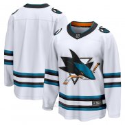 Camiseta Hockey San Jose Sharks Segunda Premier Breakaway Blanco