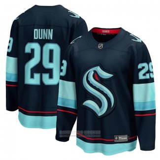 Camiseta Hockey Seattle Kraken Vince Dunn Primera Breakaway Azul