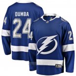 Camiseta Hockey Tampa Bay Lightning Matt Dumba Primera Premier Breakaway Azul