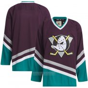 Camiseta Hockey Anaheim Ducks Classic Violeta