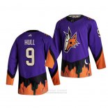 Camiseta Hockey Arizona Coyotes Hull Reverse Retro Alterno Violeta