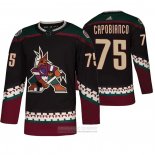 Camiseta Hockey Arizona Coyotes Kyle Capobianco Alterno Negro