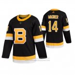 Camiseta Hockey Boston Bruins Chris Wagner Alterno Autentico Pro Negro