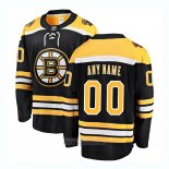 Camiseta Hockey Boston Bruins Primera Personalizada Negro