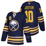 Camiseta Hockey Buffalo Sabres 10 Jacob Josefson Primera Autentico 2018 Azul