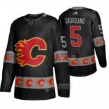 Camiseta Hockey Calgary Flames Mark Giordano Team Logo Fashion