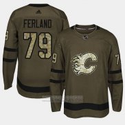 Camiseta Hockey Calgary Flames Micheal Ferland Camuflaje Salute To Service