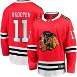 Camiseta Hockey Chicago Blackhawks Taylor Raddysh Primera Breakaway Rojo