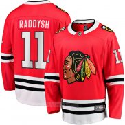 Camiseta Hockey Chicago Blackhawks Taylor Raddysh Primera Breakaway Rojo