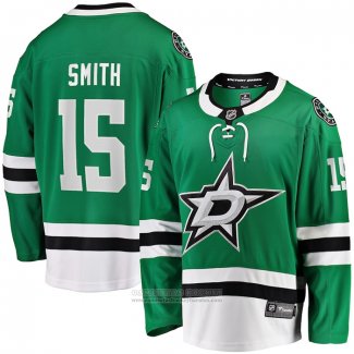 Camiseta Hockey Dallas Stars Craig Smith Primera Breakaway Verde