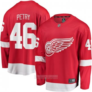 Camiseta Hockey Detroit Red Wings Jeff Petry Primera Breakaway Rojo