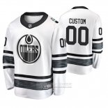 Camiseta Hockey Edmonton Oilers Personalizada 2019 All Star Blanco