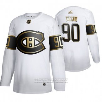 Camiseta Hockey Montreal Canadiens Tomas Tatar Golden Edition Blanco