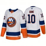 Camiseta Hockey New York Islanders 10 Alan Quine New Outfitted 2018 Blanco