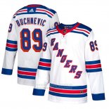 Camiseta Hockey New York Rangers Pavel Buchnevich Segunda Blanco