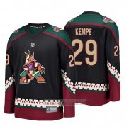 Camiseta Hockey Nino Arizona Coyotes Mario Kempe Alterno Breakaway Fanatics Negro