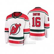 Camiseta Hockey Nino New Jersey Devils Steven Santini Alterno Breakaway Blanco