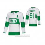 Camiseta Hockey Nino Toronto St. Patricks John Tavares Blanco