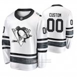 Camiseta Hockey Pittsburgh Penguins Personalizada 2019 All Star Blanco