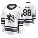 Camiseta Hockey San Jose Sharks Brent Burns 2019 All Star Blanco