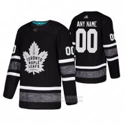 Camiseta Hockey Toronto Maple Leafs Personalizada 2019 All Star Negro2