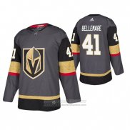 Camiseta Hockey Vegas Golden Knights Pierre Edouard Bellemare Autentico Gris