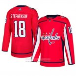 Camiseta Hockey Washington Capitals Chandler Stephenson Autentico Primera Rojo