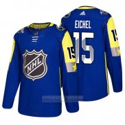 Camiseta Hockey Buffalo Sabres Jack Eichel 2018 All Star Azul