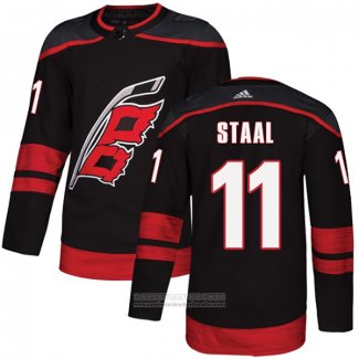 Camiseta Hockey Carolina Hurricanes 11 Jordan Staal Autentico Alterno Negro