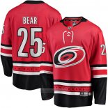 Camiseta Hockey Carolina Hurricanes Ethan Bear Primera Breakaway Rojo