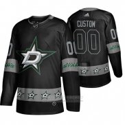 Camiseta Hockey Dallas Stars Personalizada Breakaway Negro