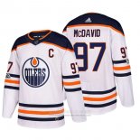 Camiseta Hockey Edmonton Oilers 97 Connor Mcdavid 2018 Blanco