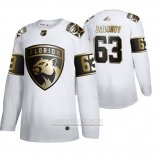 Camiseta Hockey Florida Panthers Evgenii Dadonov Golden Edition Blanco