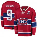 Camiseta Hockey Montreal Canadiens Maurice Richard Premier Breakaway Retired Rojo