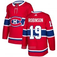 Camiseta Hockey Montreal Canadiens Robinson Primera Autentico Rojo